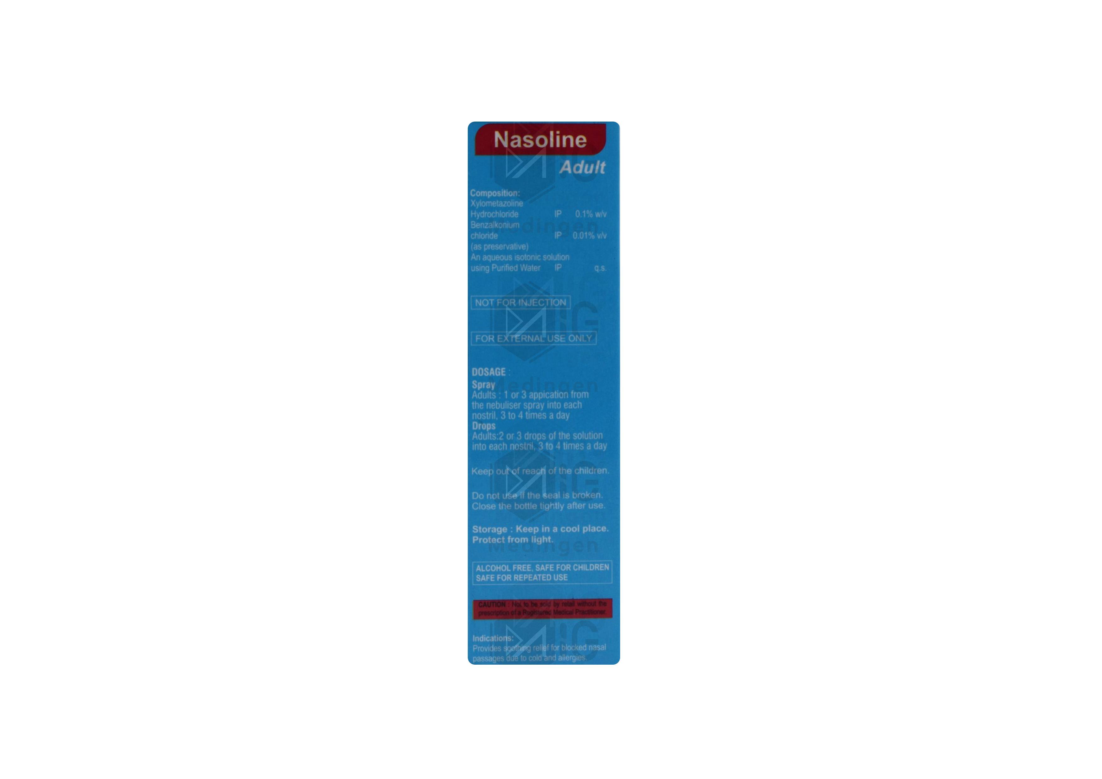 NASOLINE ADULT NASAL SPRAY